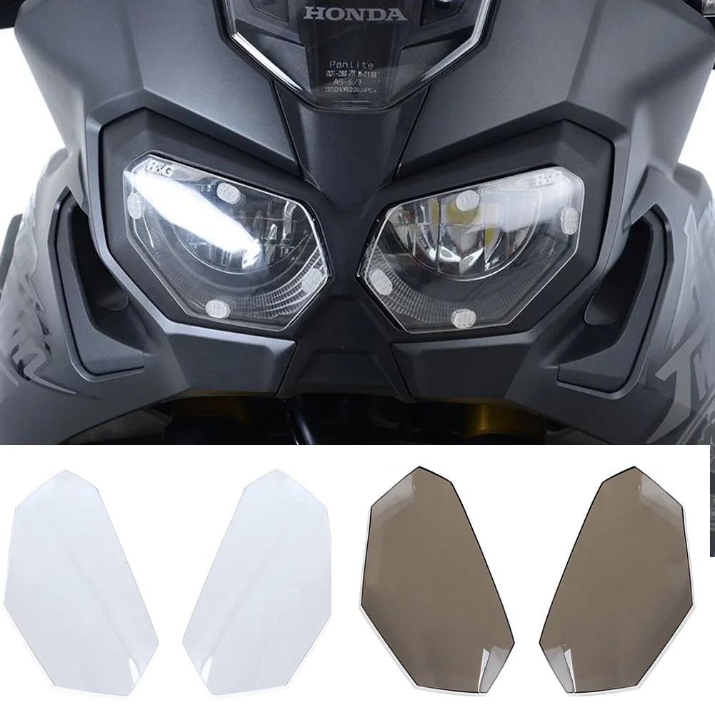 

CRF1000L Motorcycle Front Headlight Screen Cover Shield Guard Lens Protector for 2016-2019 Africa Twin Honda CRF 1000L 2017 2018