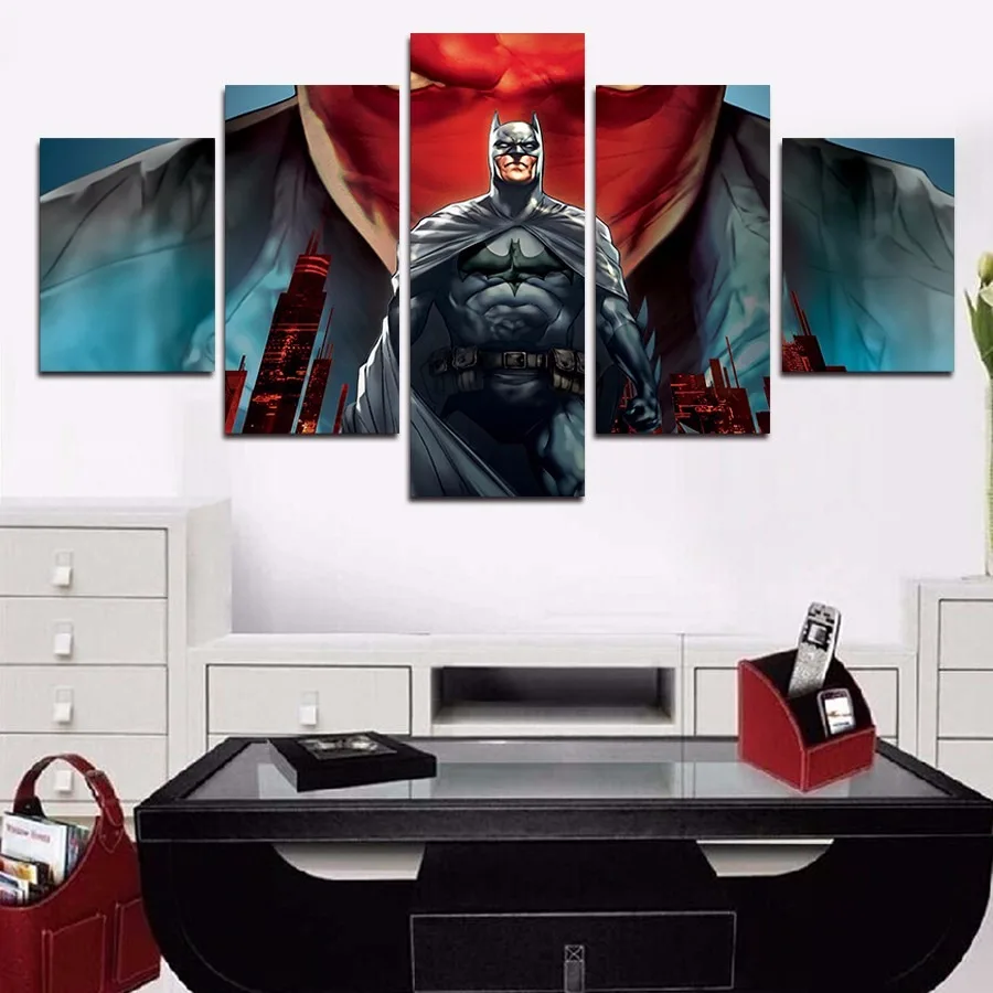 

5 Pcs Canvas Wall Art Movie posters Picture Print Painting On Canvas For Home Decor Living Room Canvas Print Painting HX-017