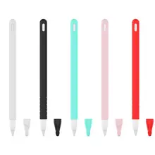 Защитный Чехол Стилус Мягкий силиконовый чехол нескользящий наконечник колпачок для планшета сенсорный экран портативный для Apple 2-го карандаша