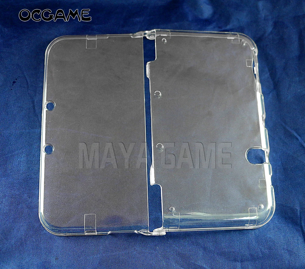 OCGAME 2pcs/lot Transparent Clear Case Protective Cover Shell for NEW