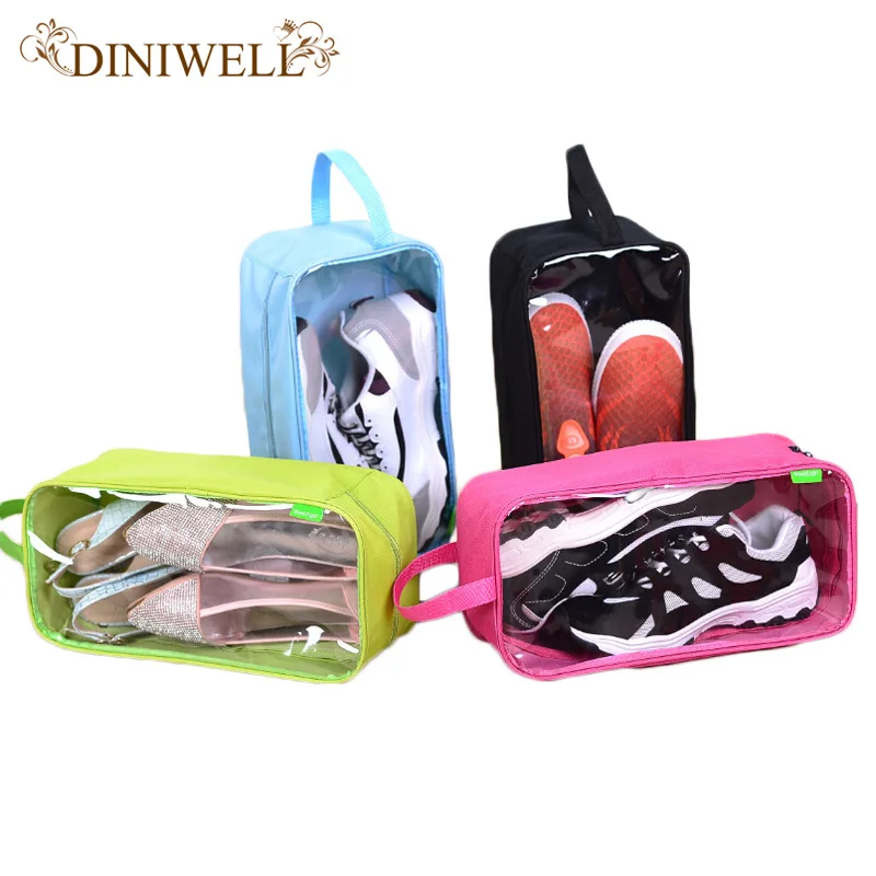 DINIWELL Travel Waterproof Shoes Storage Bag Portable Outdoor Footwear