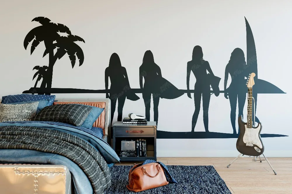 Download Por Do Sol Oceano Surf Menina Verao Decalque Da Parede Para For Free Wallpaper Por Do Sol Oceano Surf Menina Verao Decalque Da Parede Para Free HD