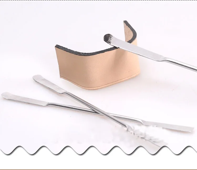 

Leather Craft Making Tool Stainless Steel Oil Painting Box Tool DIY Hand Making Sewing Tools