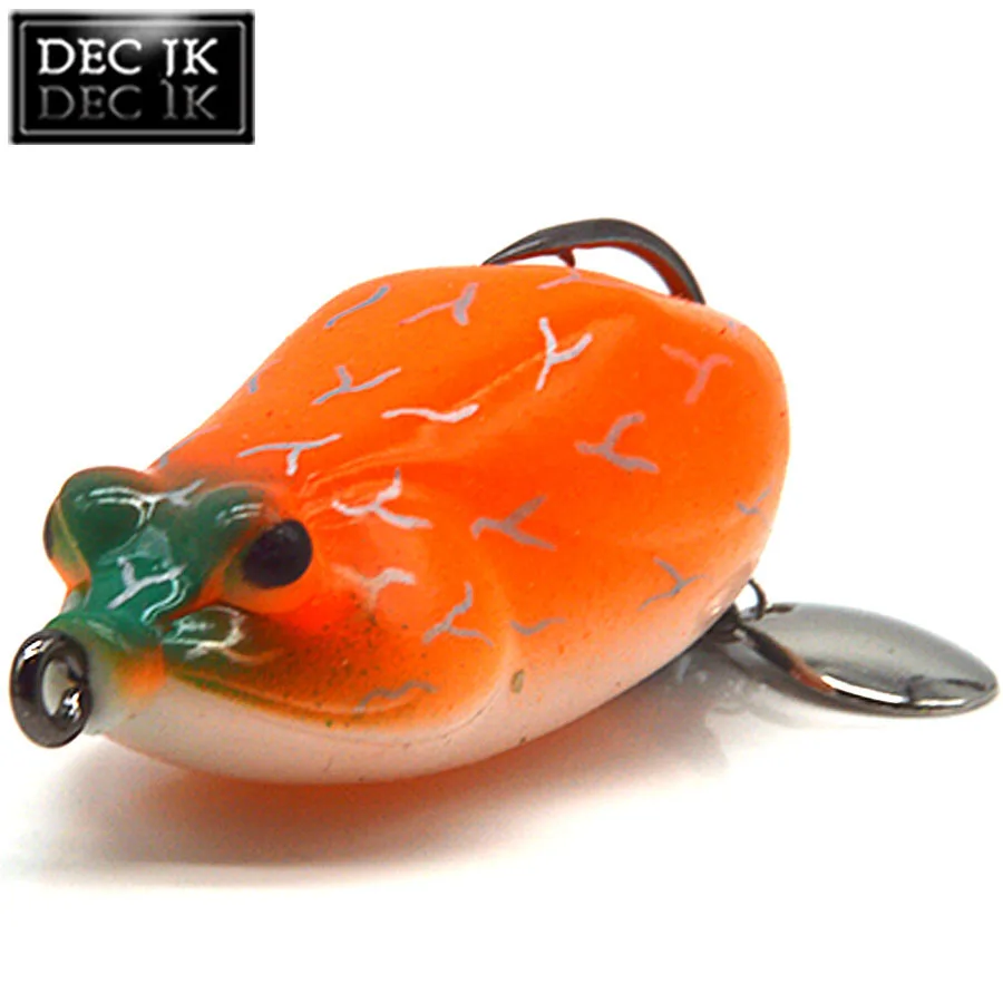 Topwater Artificial Lures For Fishing Peche Carp Trout In River Soft Snakehead Hollow Frog Lure Swimbait 15g Fake Fishing Baits (3)
