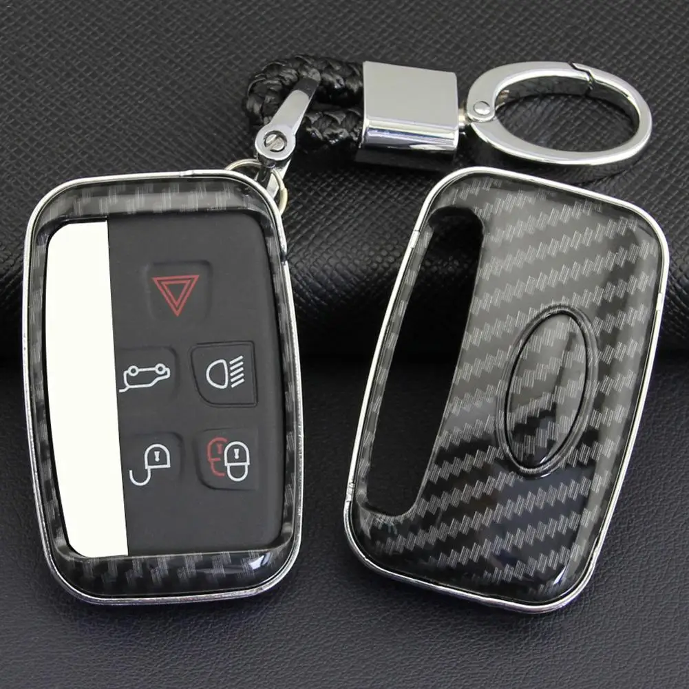 

2019 Car Key Case Cover Bag Holder Shell Parts For Land Rover Accessories Range Rove Sport Evoque Discovery Sport Freelander 2