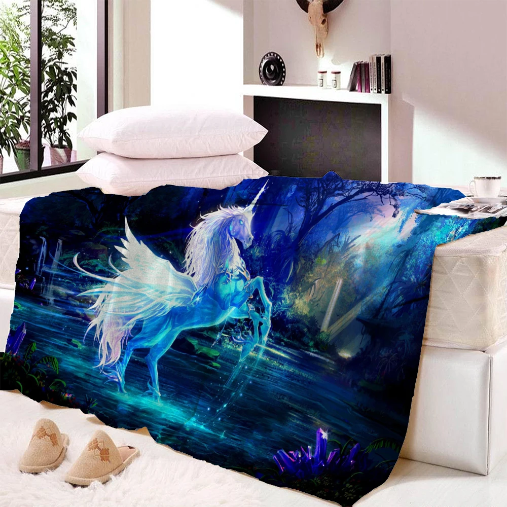 Print Blanket4 Дракон свирепый лев шаблон ультрамягкое одеяло Фланелевое покрывало для кровати или дивана удобно постельные принадлежности для офиса диван самолет одеяло для путешествий - Цвет: Print Blanket4