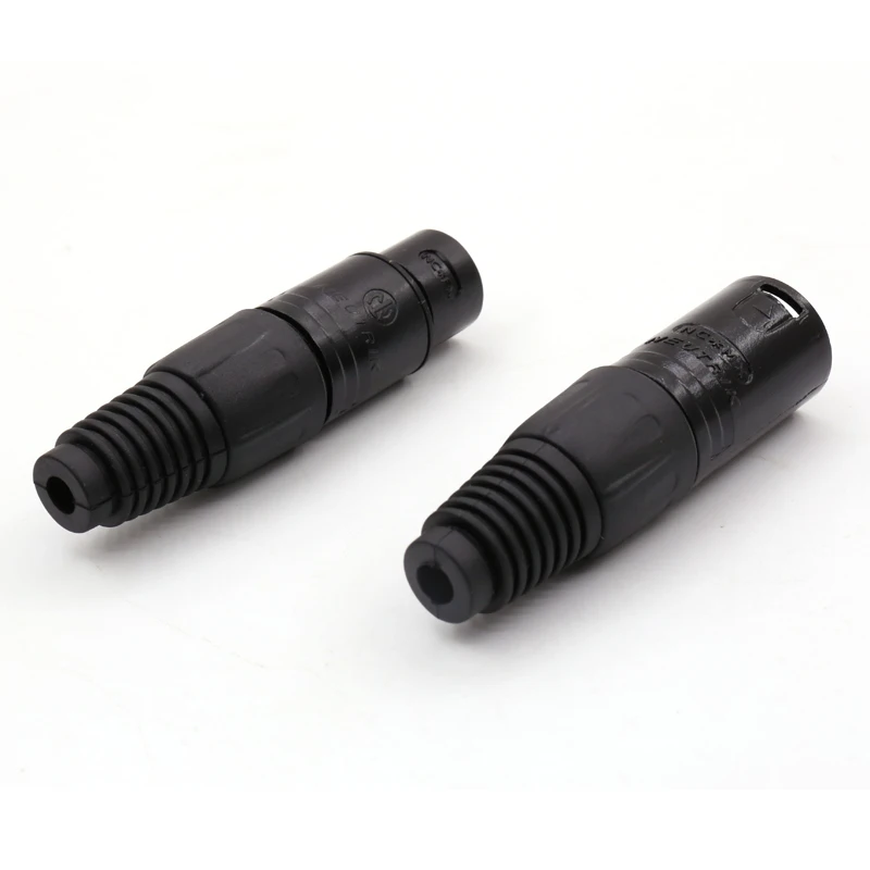 4 шт. Neutrik XLR разъем 3 полюсный кабеля для аудио кабеля|female plug|male female plugneutrik xlr plugs |
