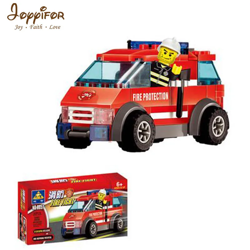 Пожарная серия пожарная машина игрушка "самолет" совместимые фигурки DIY строительные блоки детский подарок на день рождения - Цвет: Темный хаки