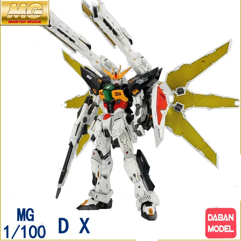 

In Boxed Daban Anime Mobile suit Action Figure Robot toy Gundam X MG 1/100 GX-9901 DX Double model kits juguetes stickers