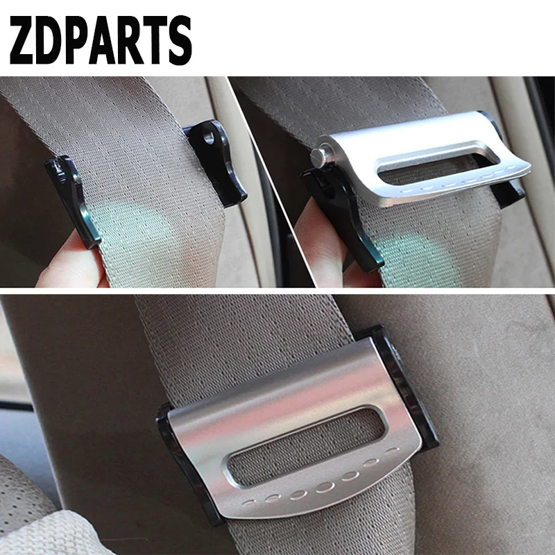 Zdparts автомобиля Детская безопасность ремень Регулируемый зажим Обложка для Honda Civic Accord Fit CRV вариабельности сердечного ритма Mitsubishi ASX Infiniti Q50 Volkswagen