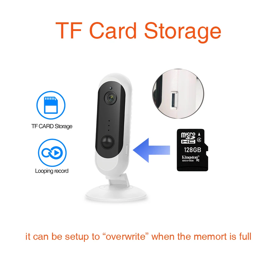 Techege 1080p HD камера батарея 2 4G WiFi домофон Открытый водонепроницаемый беспроводной IP