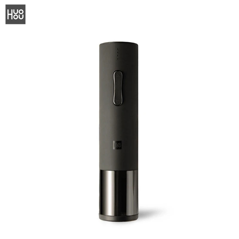 Xiaomi Huohou автоматическая открывалка для бутылок вина комплект Электрический штопор с фольга резак автоматическая открывалка для бутылок вина