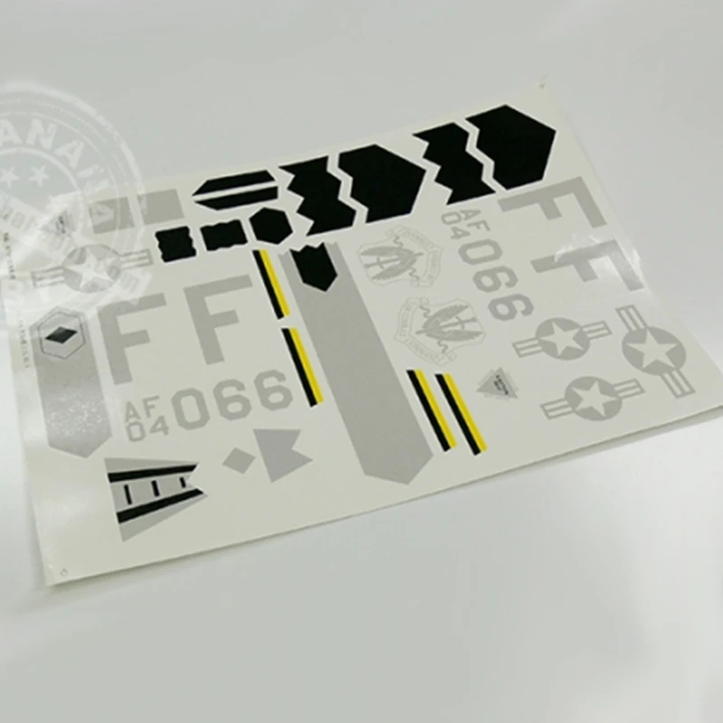 

Decal-sheet For LX Twin EDF F22 airplane model