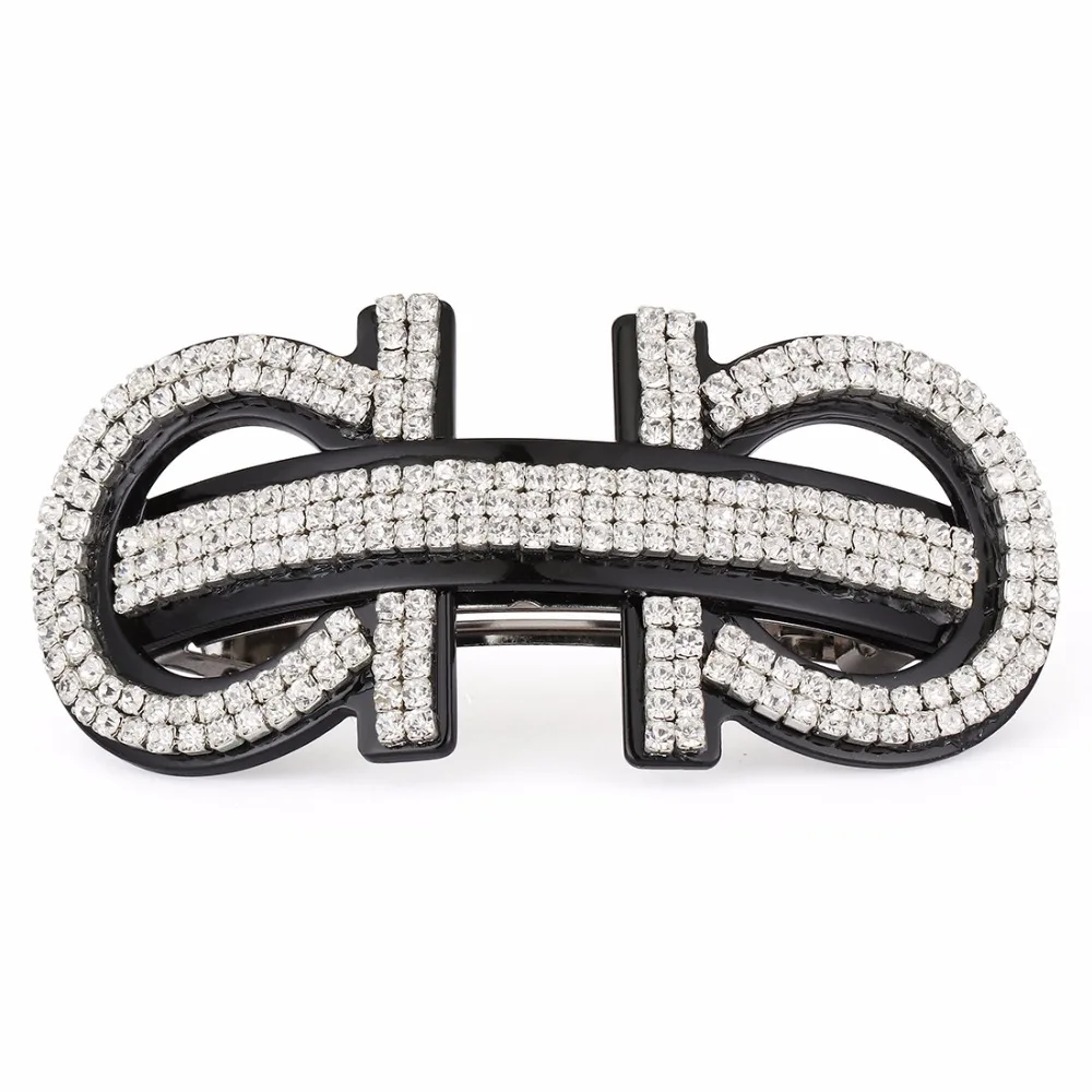 

Fashion Hair Clips Elegant Ladies Hair Barrettes Girls Hair Bows Rhinestone Hair Accessories for Women Mothers Gift HC44
