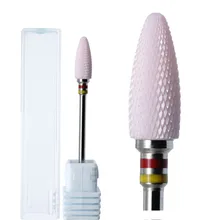 XXF пуля керамический сверло для ногтей для электрического маникюрного аппарата аксессуары инструменты для дизайна ногтей Электрический Маникюрный резак пилки для ногтей