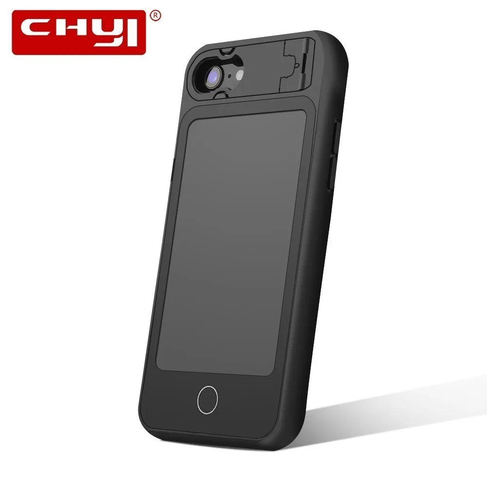 

CHYI Phone Case LCD Writing Tablet Mini Electronic Memo Drawing Graffiti Board With Folding Stand Notepads For iPhone 6S 7 8