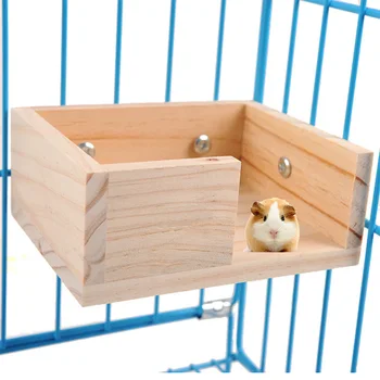 

Natural Wood Hamster Footplate Pedal board Hamster chew toy accessories guinea pig hedgehog chinchilla hamster House bed Nest