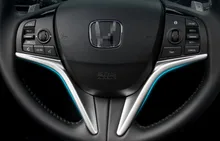 Один комплект ABS хром для Honda avancier 2017 салона крышка рулевого колеса планки автомобилей Средства для укладки волос