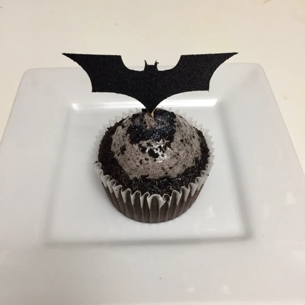 

20pcs Batman Cupcake Toppers, DC, Justice League boy Baby Shower Cupcake Toppers Food Picks Cool boy birthday party