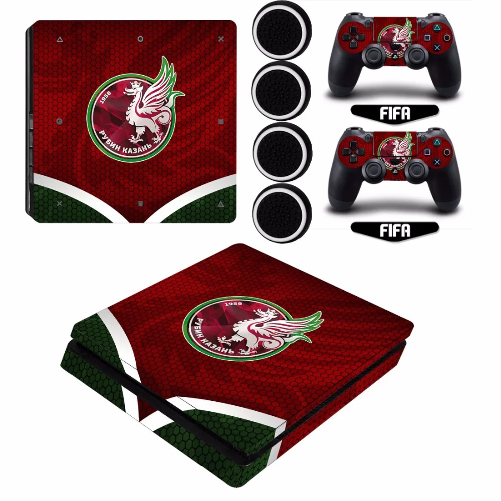 Civanca PS4 тонкий FC Rubin Казани Футбол винил кожи защитный Стикеры наклейка для Slim