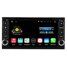 Quad Core Android 5.1 Universal 2 Din Car DVD Player GPS For Toyota Hilux Vios Camry Crown Corolla Prado RAV4 Yaris 1996-2009