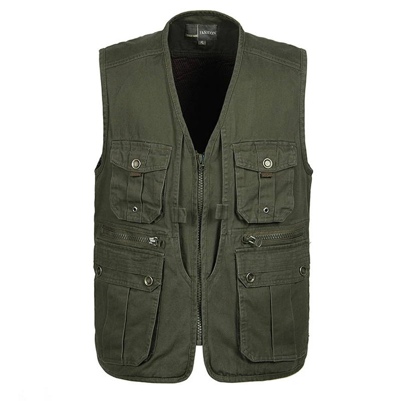 Tactical Vest Men Photography Multi Pockets Vest Paintball Military
