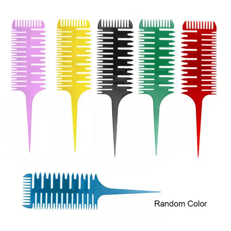 Профессиональный гребень для волос в форме рыбьей кости для салона красоты, расческа для окрашивания волос, инструмент для укладки волос, инструменты для укладки волос, расческа для окрашивания волос