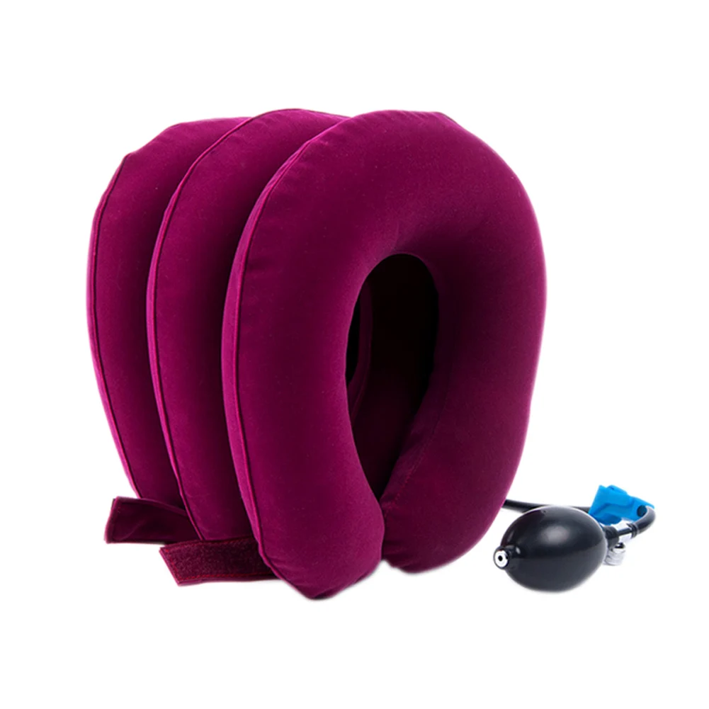 

Cervical Traction Neck Device For Head Neck Pain Spine Alignment Pillow WS99