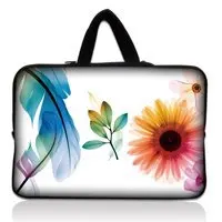 

Sun Flower 10.1" 10.2" Netbook Laptop Carrying Sleeve Case Bag Cover+ Hide Handle For 9.7"-10.2" Apple, ASUS,ACER, HP,DELL