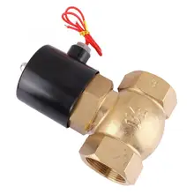 Соленоидный клапан латунный двусторонний нормально соленоидный клапан для воздуха вода пар электрический магнитный клапан