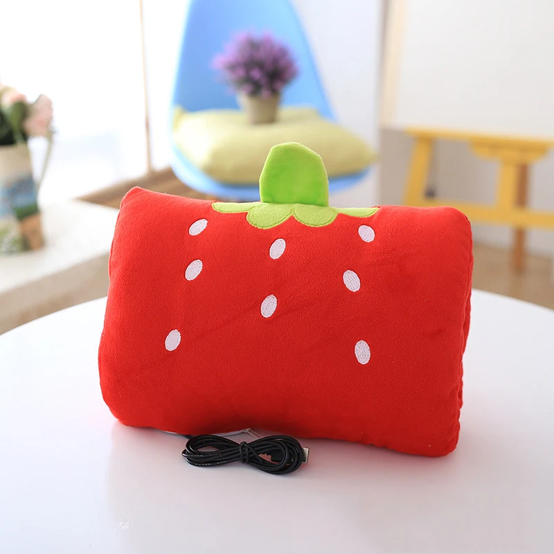 

Cartoon Hand Po Hand Warmer USB Electric Heater Plush Pillow Washable Explosion-proof Hand Cushion rechargeable finger hands