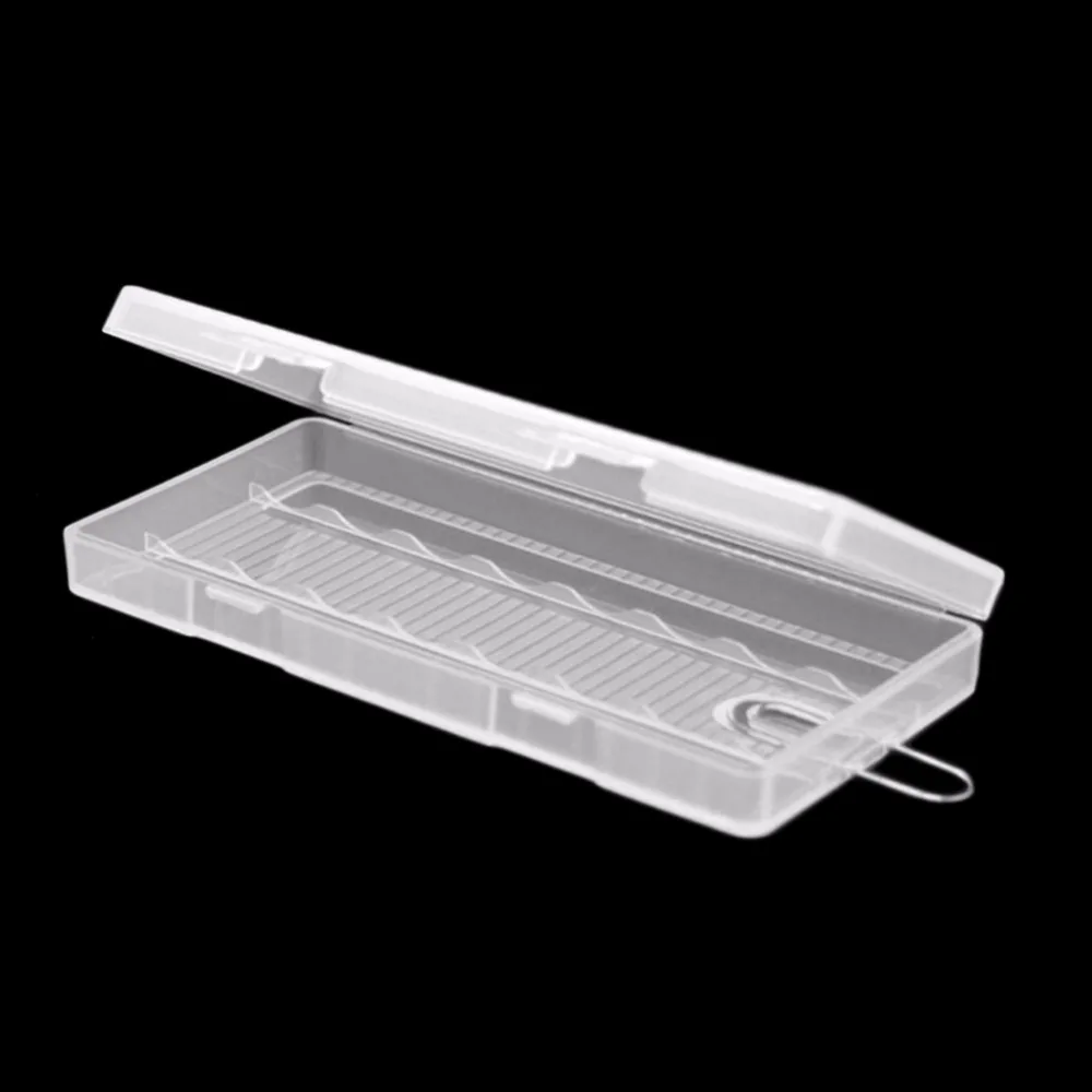 

High Quality Transparent Battery Case Holder Hard Plastic Storage Box Cover For 8PCS 18650 batteries Easy To Carry