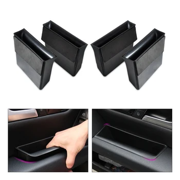 

beler 4pcs Door Armrest Storage Box For Mercedes Benz GLK Class X204 2009 2010 2011 2012 2013 2014