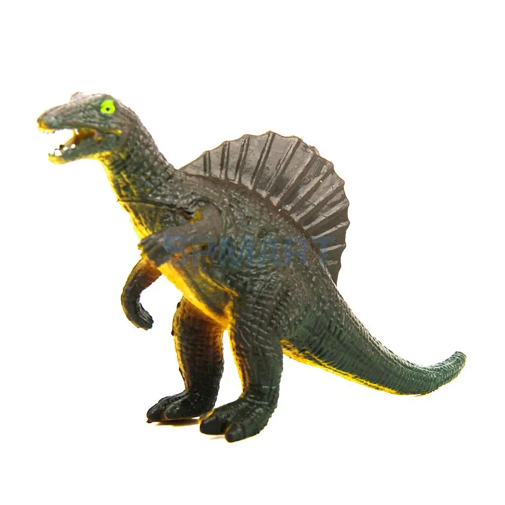 6Pcs Dinosaur Model Set Tyrannosaurus Stegosaurus Triceratops Utahraptor Spinosaurus Pterosaur Kids Children Toy Table Decor