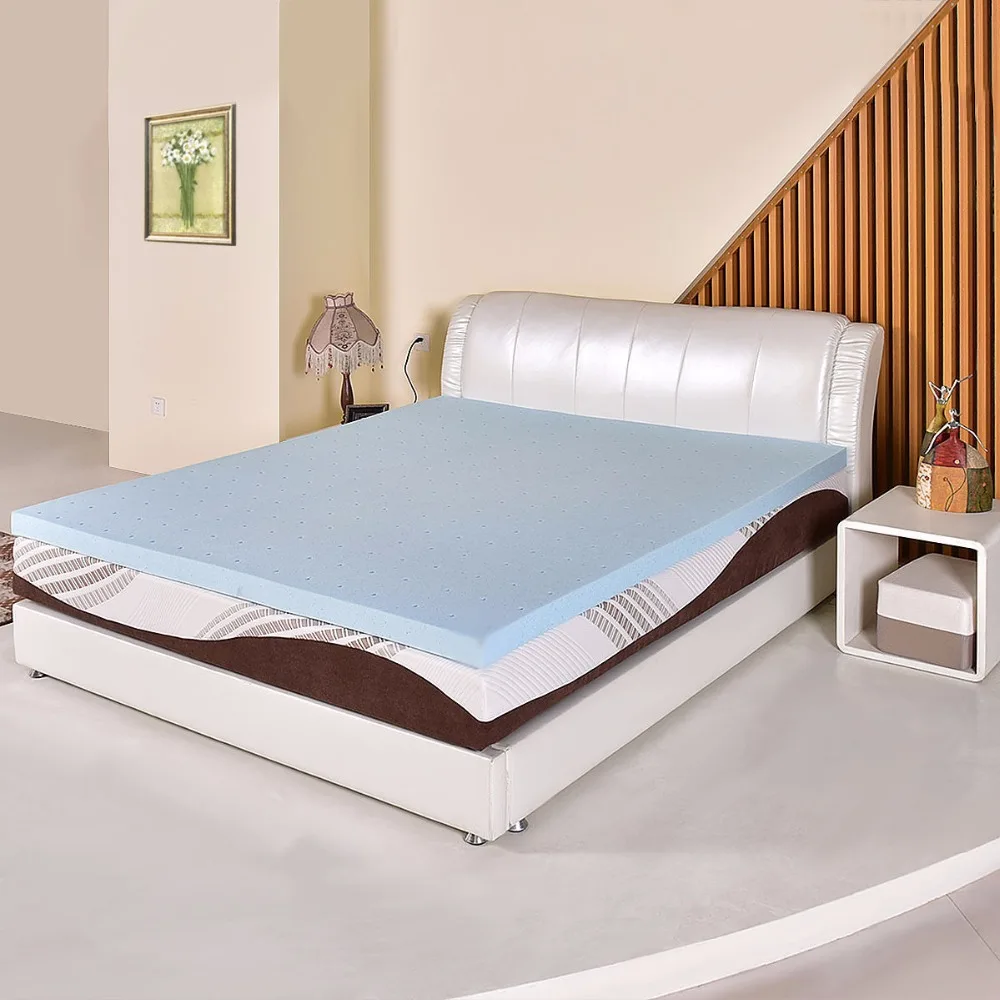 Goplus 3"/7.6cm Gel Antimicrobial Memory Foam Mattress