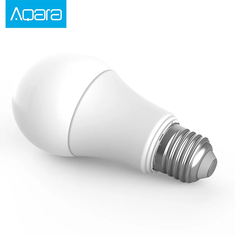 Оригинальная лампа aqara zigbee работает с приложением smart home для apple homekit умная