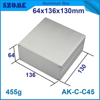 

4 pieces custom aluminium led housing container 64*136*130MM 2.52*5.35*5.12inch diy aluminum electronics enclosure metal