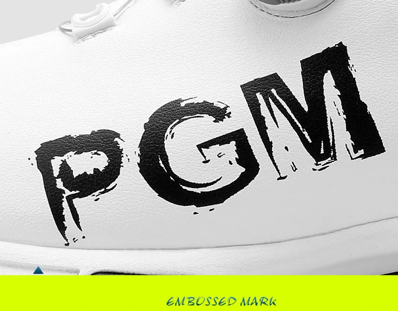 PGM обувь для гольфа мужская спортивная обувь кружевные следки и водонепроницаемая обувь для гольфа