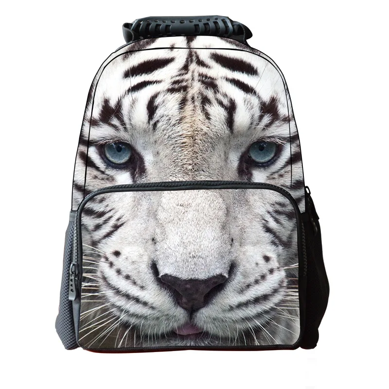 3d Printing Backpack Brand Leopard Cat Tiger Animal Print Backpacks Women Bag for Teenage Girls
