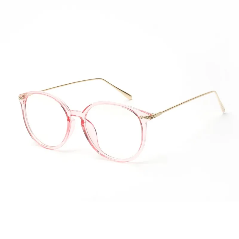 Унисекс 3 цвета очки модные женские винтажные круглые очки женские Новое поступление сплав оправа очки простые очки