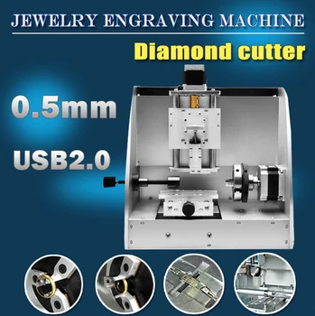 

small cnc inside and outside ring engraving machine nameplate photo engraving Machine