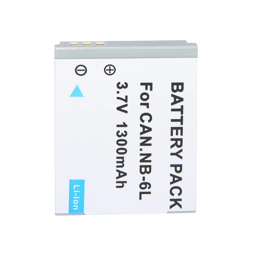 

1Pc NB-6L NB-6LH NB6LDigital Battery for Canon Power-shot Cameras SX520 HS SX530 SX600 SX610 SX700 SX710 IXUS 85 95 200 210 105