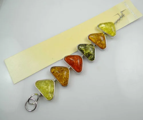 Beautiful Baltic Faux Colorful Link Bracelets &amp Bangles For Women P88 | Украшения и аксессуары