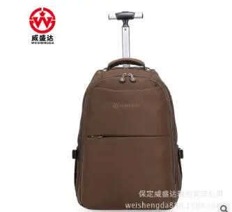 Рюкзак для путешествий на колесах нейлоновый путешествий|rolling bag|backpack travelrolling