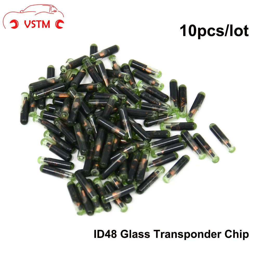 

VSTM 10pcs/lot ID48 Glass Chip For V-W CAN System for V-W ID 48 Transponder Chip
