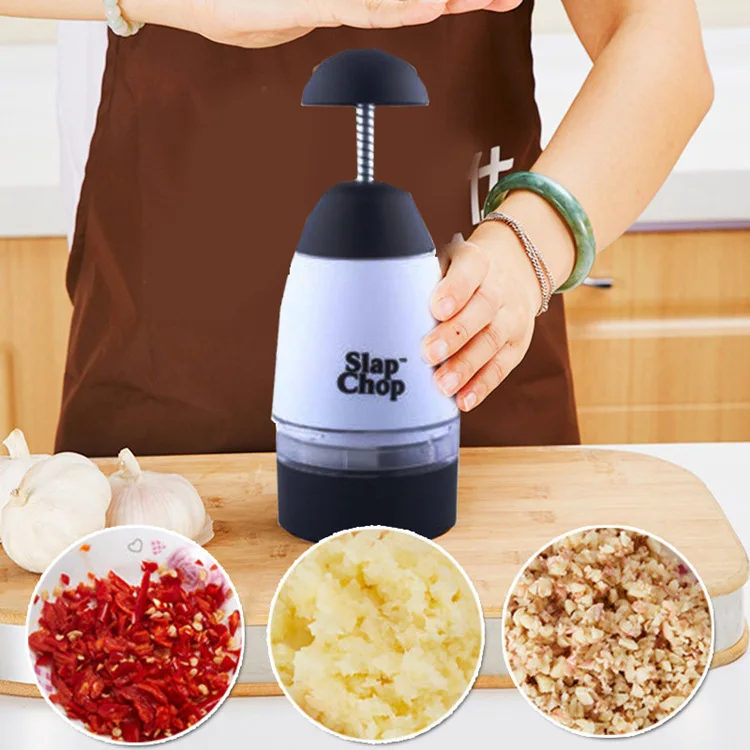 

Slap chop Pressure Garlic Cutter, Garlic Peeler, Vegetable Cutter, Kitchen Tool