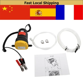 

DC 12V Diesel Oil Fluid Transfer Extractor Pump Electric Suction For Car Motorbike Boat Electric Oil Suction Pump 60W 5A