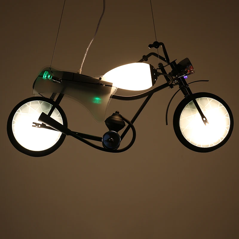 Industrial Pendant Light personalized decoration motorcycle font b children s b font room font b clothing