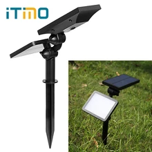 ITimo уличный светильник ing на солнечной батарее светодиодный садовый светильник на лужайке s ландшафтный светильник ing настенный светильник садовый светильник с датчиком