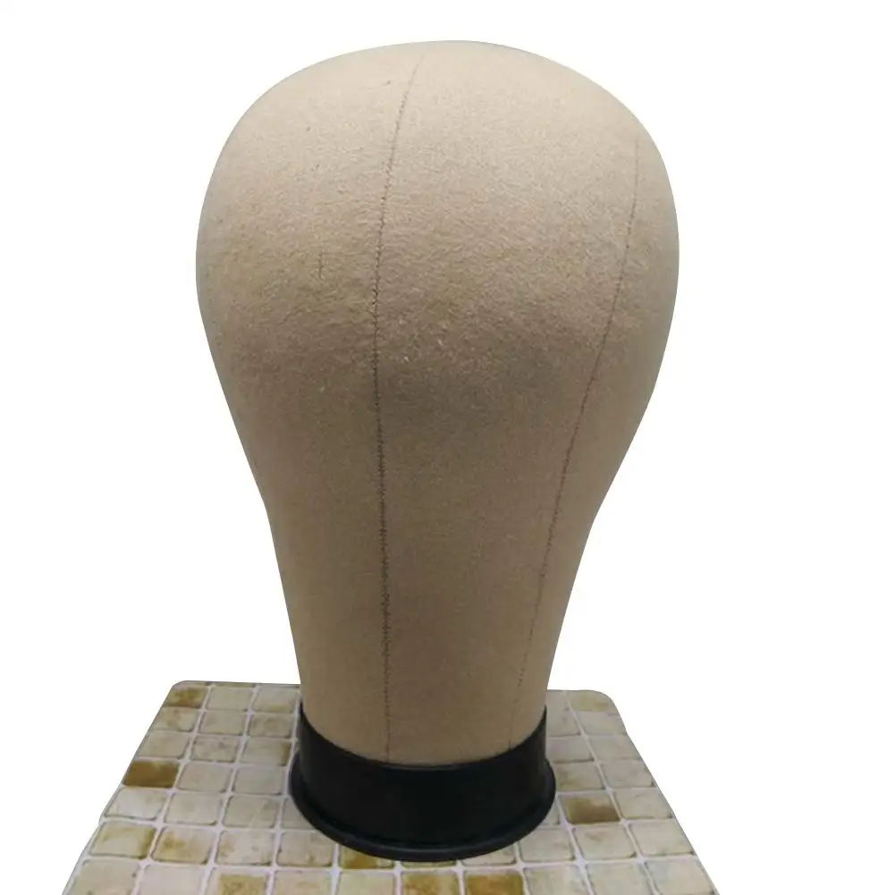 

New Mannequin Model Canvas Block Head Salon Shop Wig Hat Jewelry Display Stand